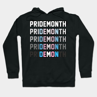 Trans Pride Month Demon Hoodie